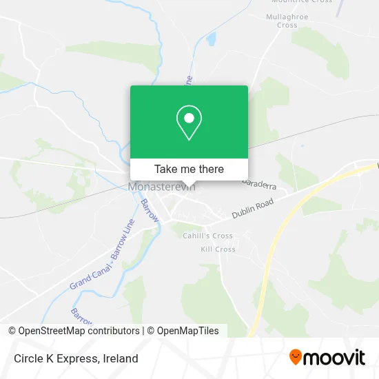 Circle K Express map