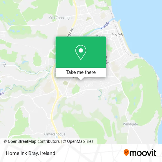 Homelink Bray map