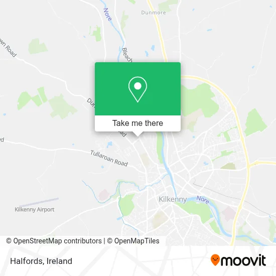 Halfords map