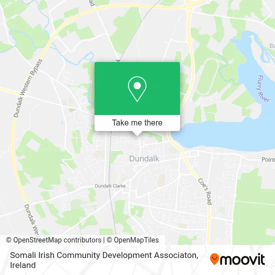 Somali Irish Community Development Associaton map