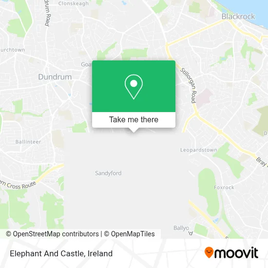Elephant And Castle map