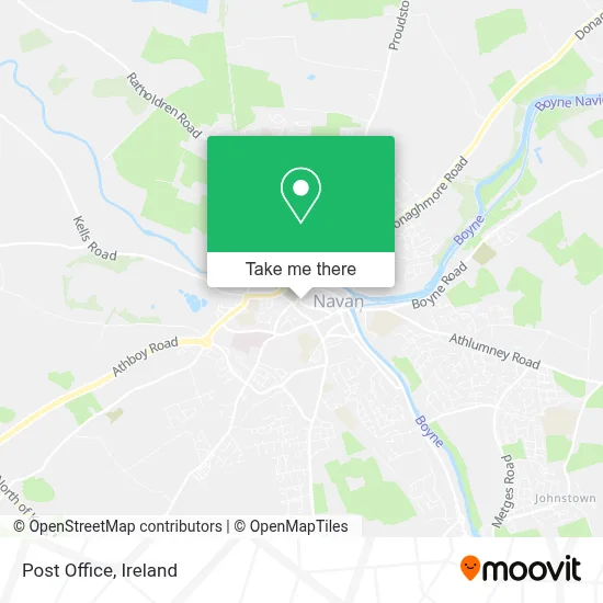 Post Office map