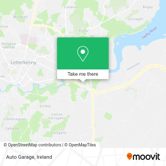Auto Garage map