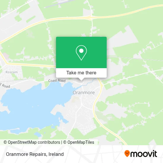 Oranmore Repairs map