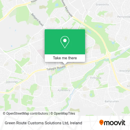 Green Route Customs Solutions Ltd map
