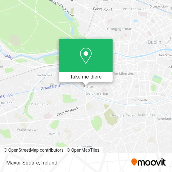 Mayor Square map