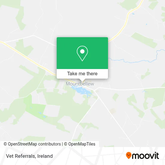 Vet Referrals map