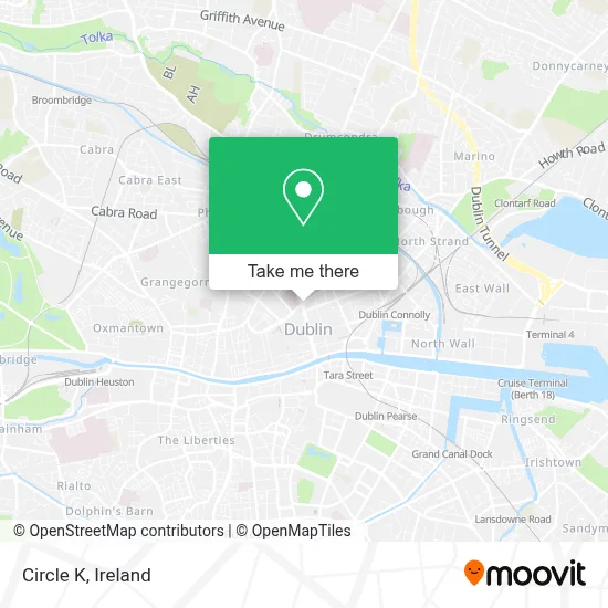 Circle K map