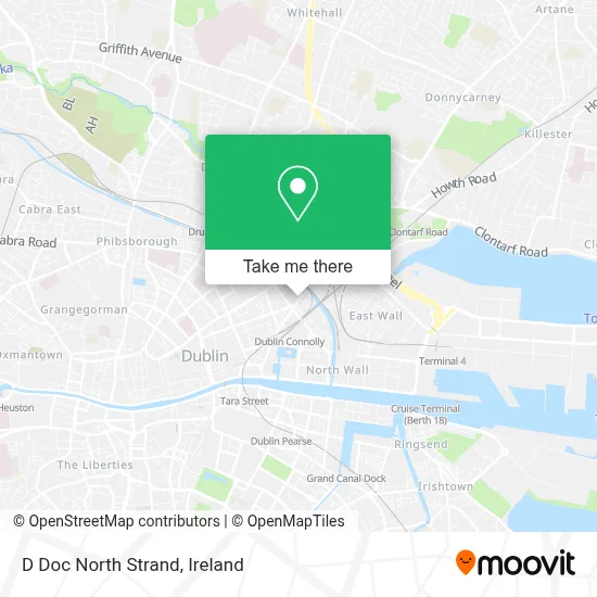 D Doc North Strand map
