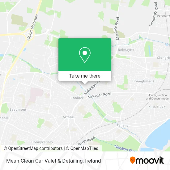 Mean Clean Car Valet & Detailing map