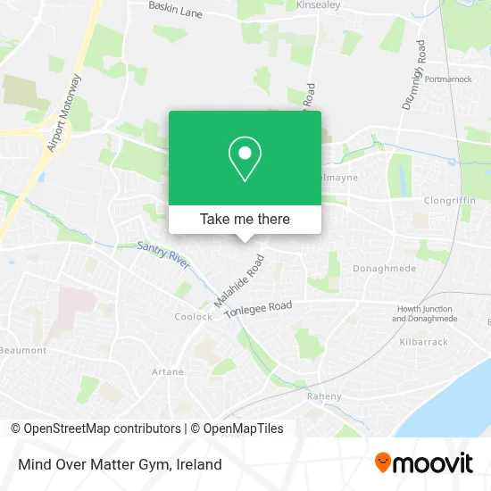 Mind Over Matter Gym map