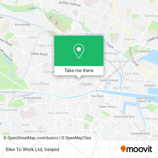 Bike To Work Ltd map