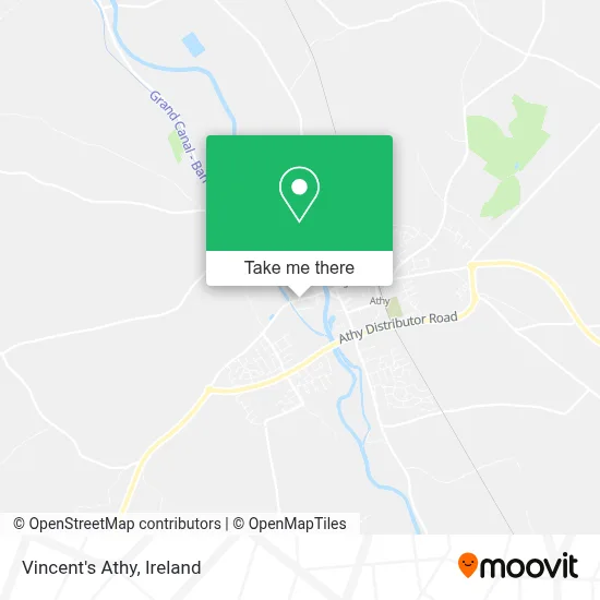 Vincent's Athy map