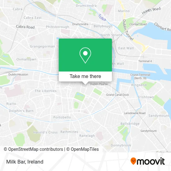 Milk Bar map