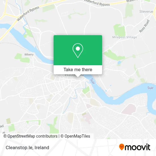 Cleanstop.Ie map