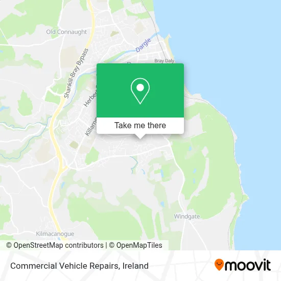 Commercial Vehicle Repairs map