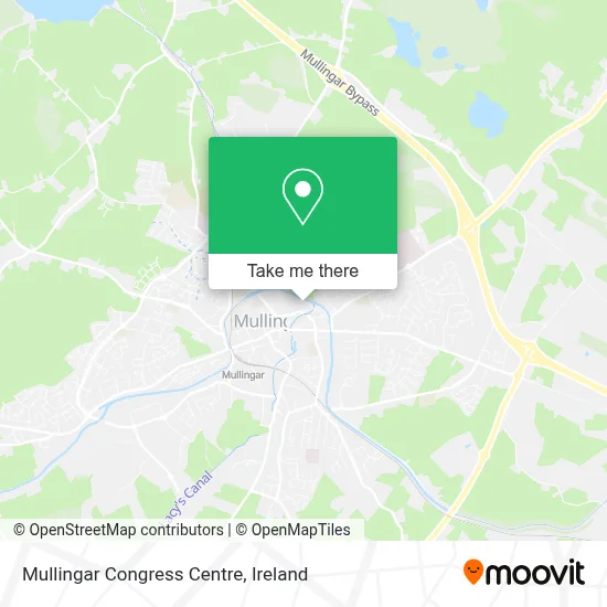 Mullingar Congress Centre map