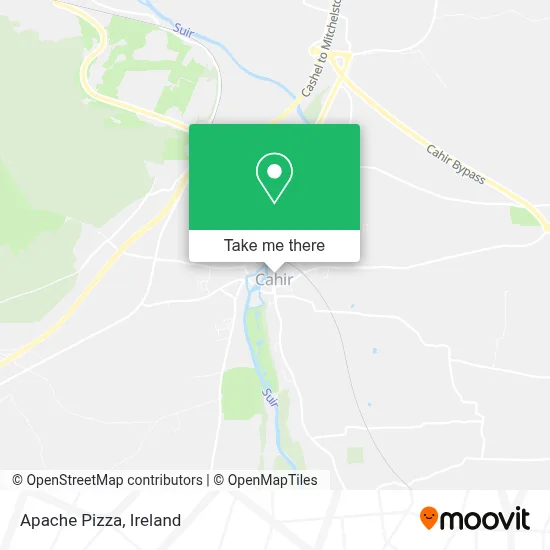 Apache Pizza map