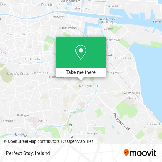 Perfect Stay map
