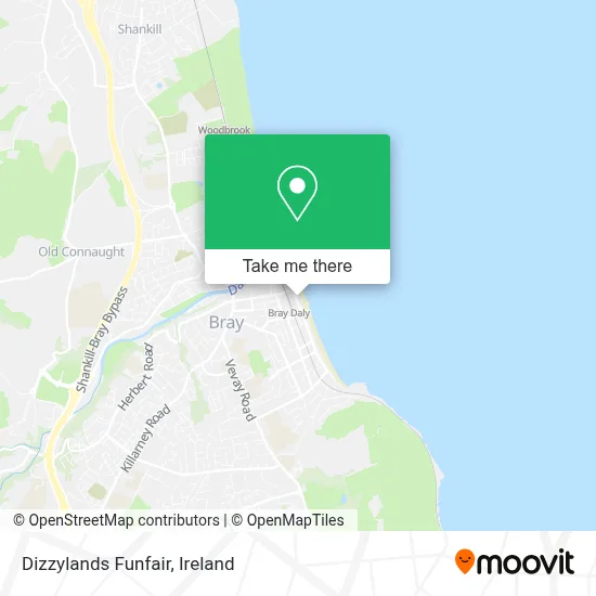 Dizzylands Funfair map
