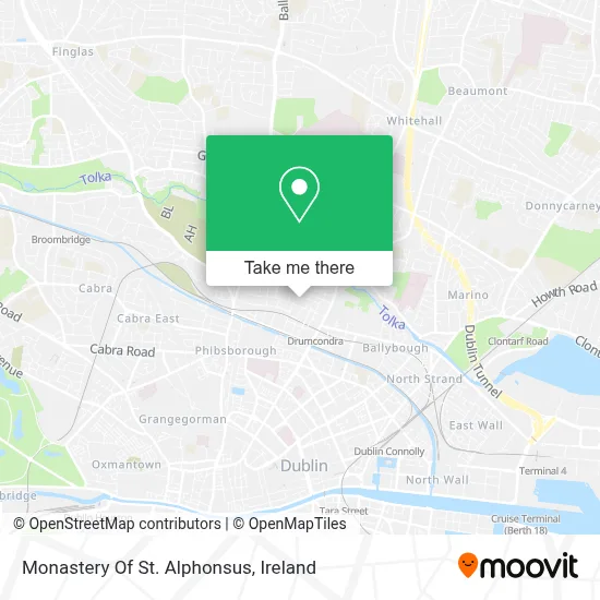 Monastery Of St. Alphonsus map
