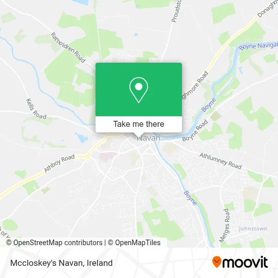 Mccloskey's Navan map