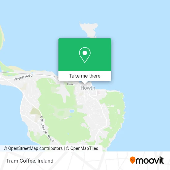 Tram Coffee map