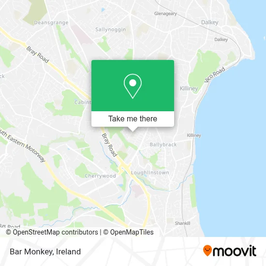 Bar Monkey map