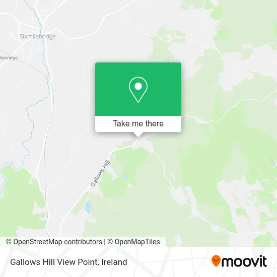 Gallows Hill View Point map