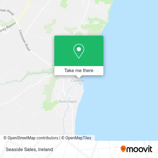 Seaside Sales map