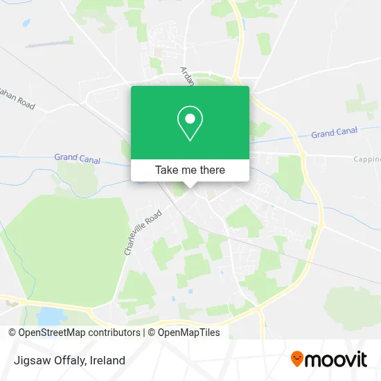 Jigsaw Offaly map