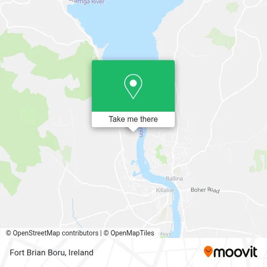 Fort Brian Boru map