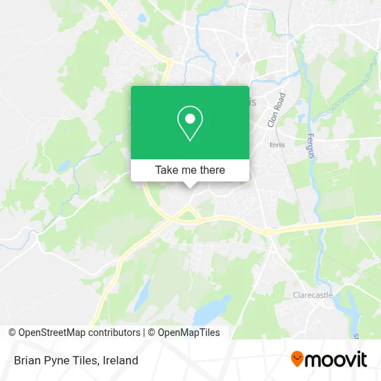 Brian Pyne Tiles map