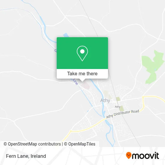 Fern Lane map