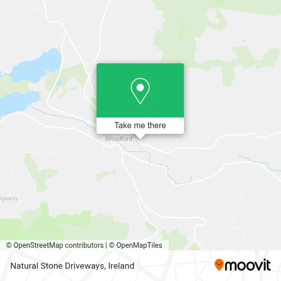 Natural Stone Driveways map