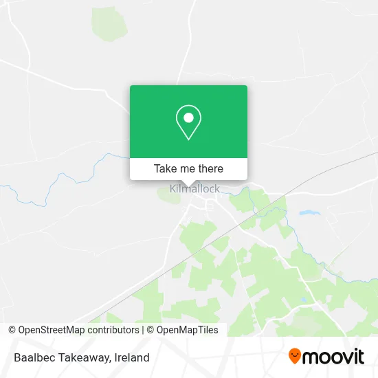 Baalbec Takeaway map
