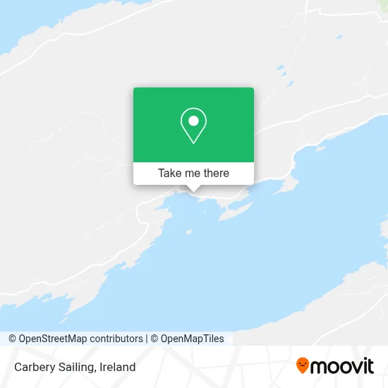 Carbery Sailing map