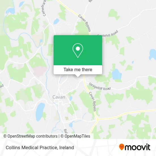 Collins Medical Practice map
