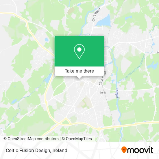 Celtic Fusion Design map
