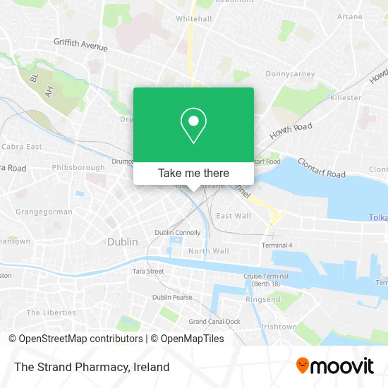 The Strand Pharmacy map