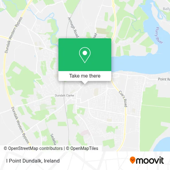 I Point Dundalk map
