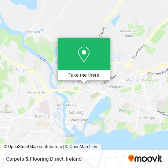 Carpets & Flooring Direct map