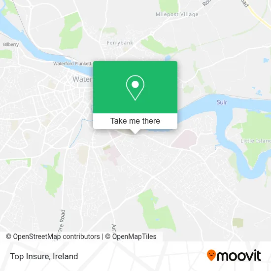Top Insure map