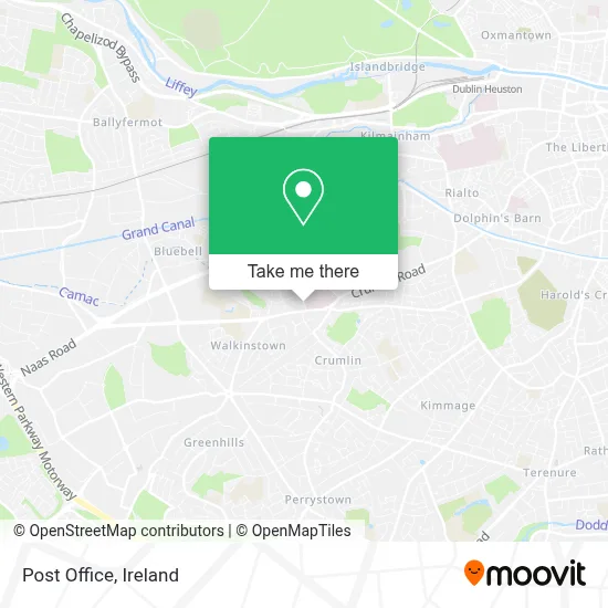 Post Office map