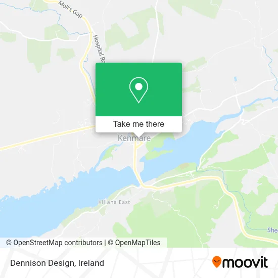 Dennison Design map