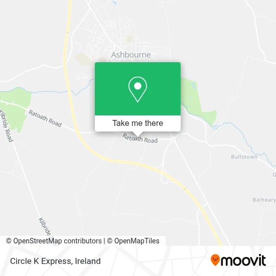 Circle K Express map