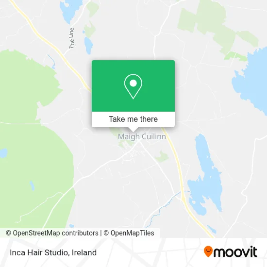 Inca Hair Studio map