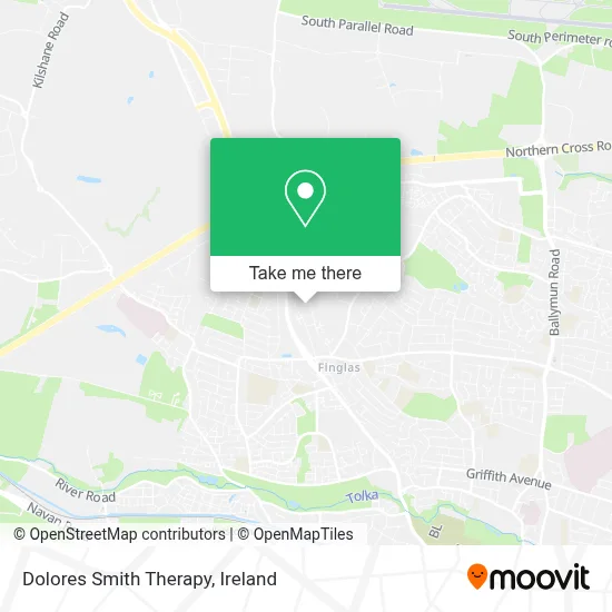 Dolores Smith Therapy map