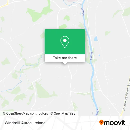 Windmill Autos map