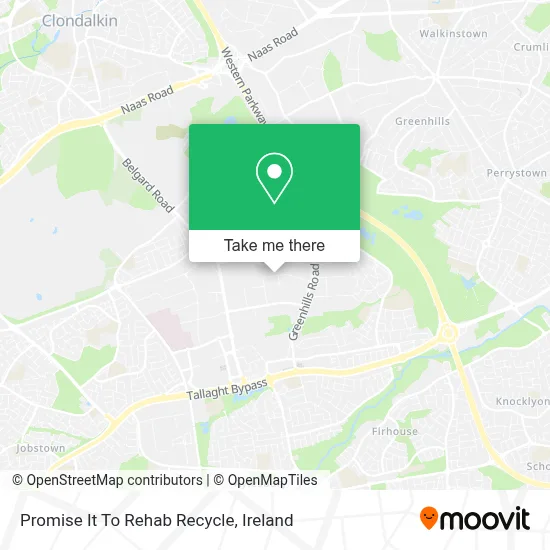 Promise It To Rehab Recycle map